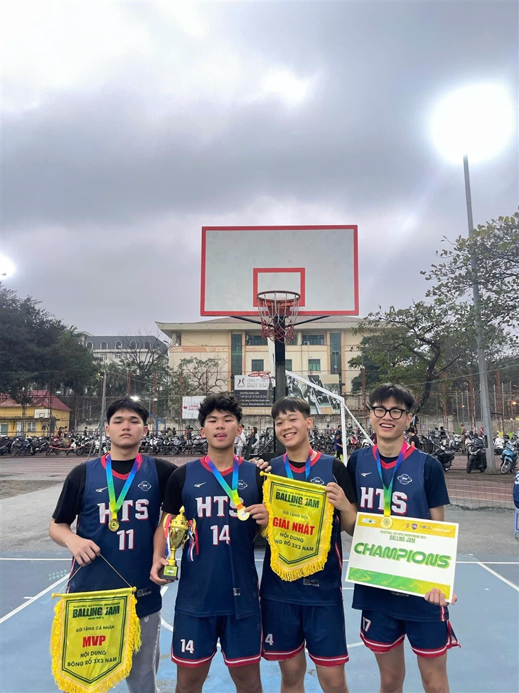 Giành Giải Nhất tại “NB’3 BASKETBALL 3X3 OPEN CHAMPIONSHIP”