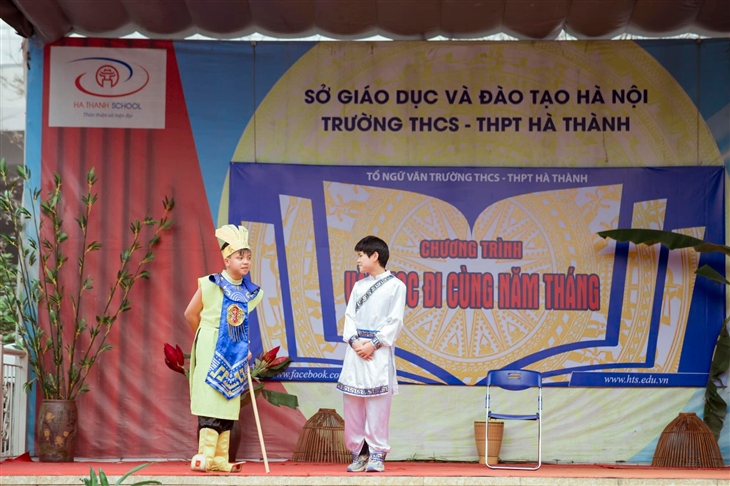 SÂN KHẤU HOÁ VĂN HỌC 2023 CỦA TRƯỜNG THCS-THPT HÀ  THÀNH