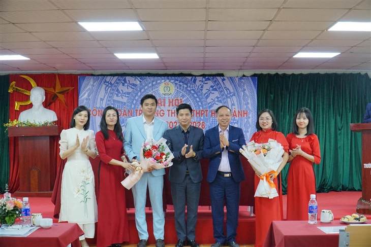 ĐẠI HỘI CÔNG ĐOÀN TRƯỜNG THCS-THPT HÀ THÀNH NHIỆM KỲ 2023 -2028