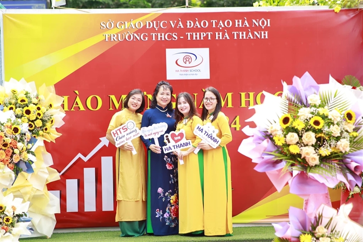 TRƯỜNG THCS – THPT HÀ THÀNH TƯNG BỪNG ĐÓN CHÀO NĂM HỌC MỚI 2023 – 2024 