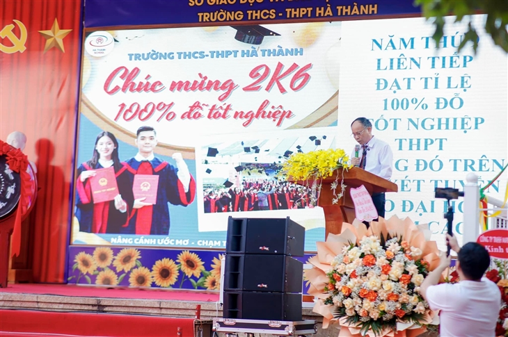 TIẾNG TRỐNG TRƯỜNG RỘN RÃ - HÂN HOAN NGÀY KHAI GIẢNG NĂM HỌC 2024 - 2025 TRƯỜNG THCS - THPT HÀ THÀNH